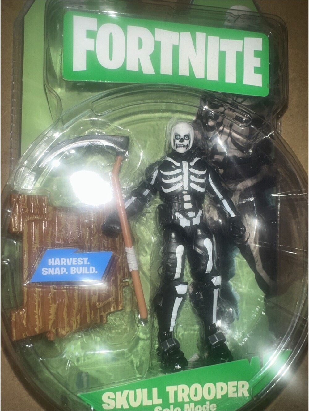 Fortnite Skull Trooper SOLO MODE 4" Action Figure Jazwares Epic Games New Sealed